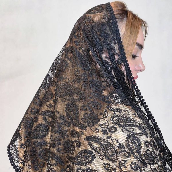 روسری 3 گوش گیپوری - مانتو پاتریس رشت