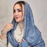 شال طرح لوزی - مانتو پاتریس رشت