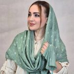 شال طرح لوزی - مانتو پاتریس رشت