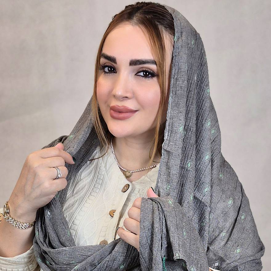 شال طرح لوزی - مانتو پاتریس رشت