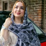 شال پلیسه آبرنگی - مانتو پاتریس رشت