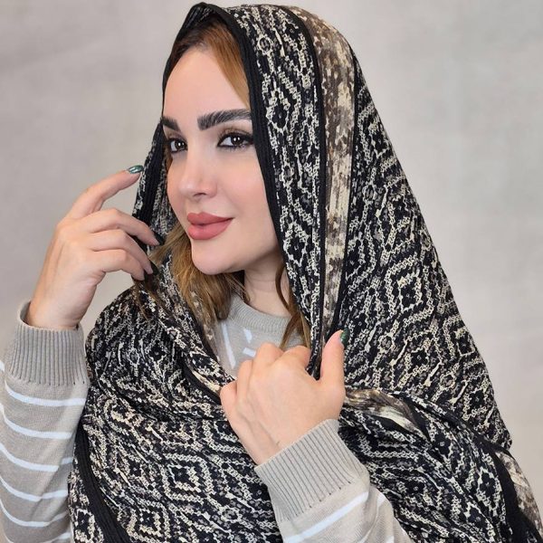 شال پلیسه لوزی - مانتو پاتریس رشت