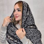 شال پلیسه لوزی - مانتو پاتریس رشت