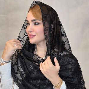 شال توری طرحدار - مانتو پاتریس رشت