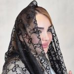 شال توری طرحدار - مانتو پاتریس رشت