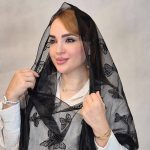 شال توری طرحدار - مانتو پاتریس رشت