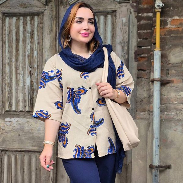 شومیز بیسکوییتی ایتالیایی - مانتو پاتریس رشت