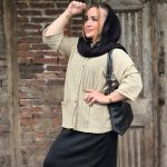 مانتو مراکشی دو جیب - مانتو پاتریس رشت