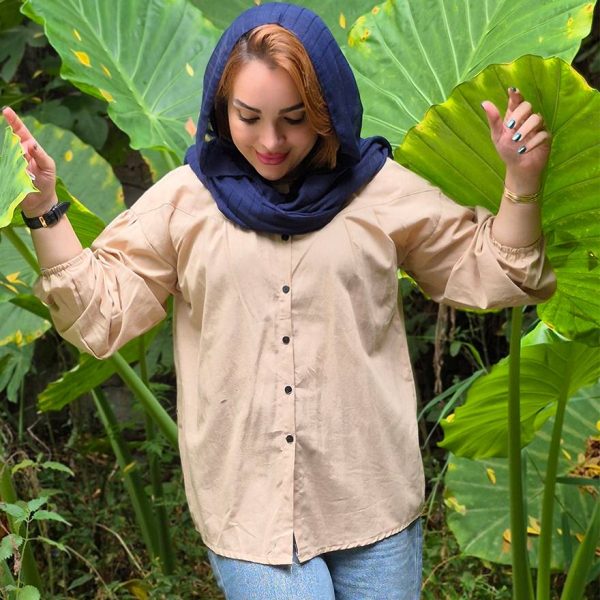 مانتو لینن چین دار - مانتو پاتریس رشت