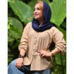 مانتو لینن چین دار - مانتو پاتریس رشت