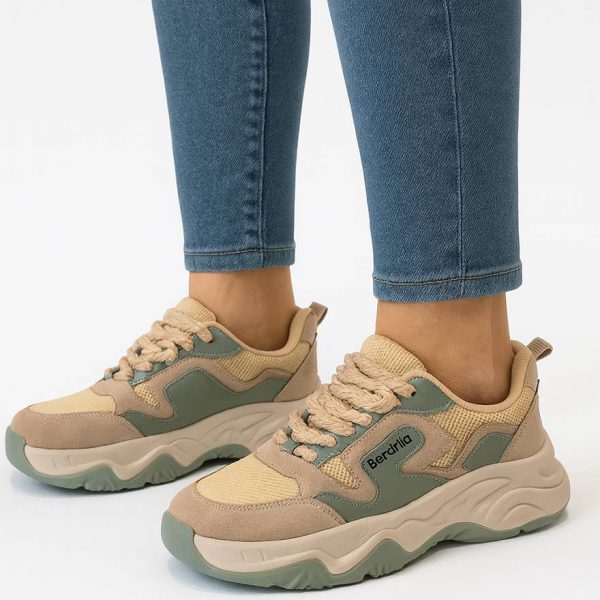 37000196 کتونی کرم سبز برشکا