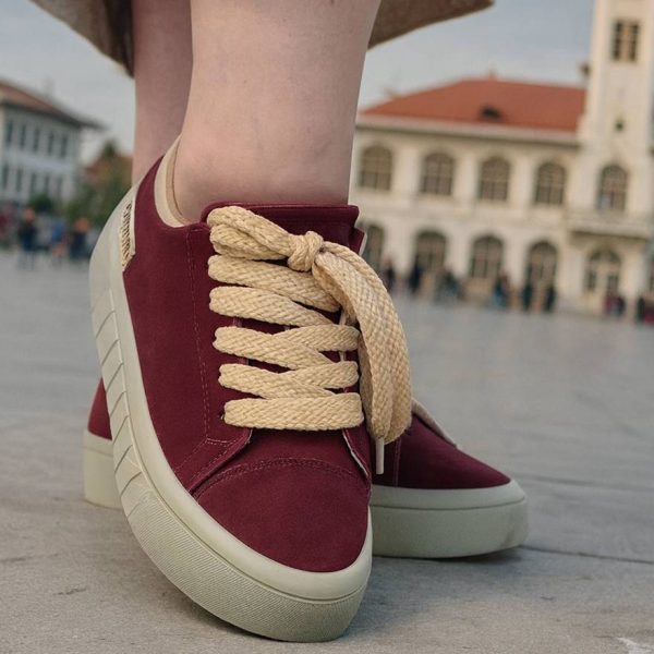 ونس بندی زرشکی - مانتو پاتریس رشت