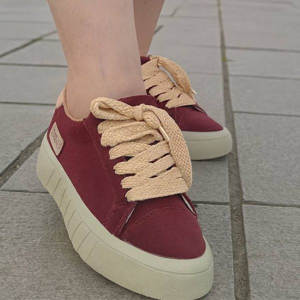 ونس بندی زرشکی - مانتو پاتریس رشت