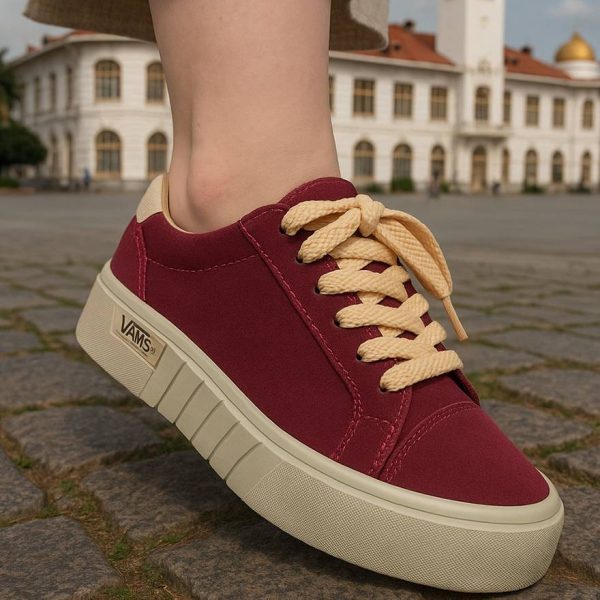 ونس بندی زرشکی - مانتو پاتریس رشت