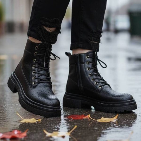 بوت انجل مشکی - مانتو پاتریس رشت