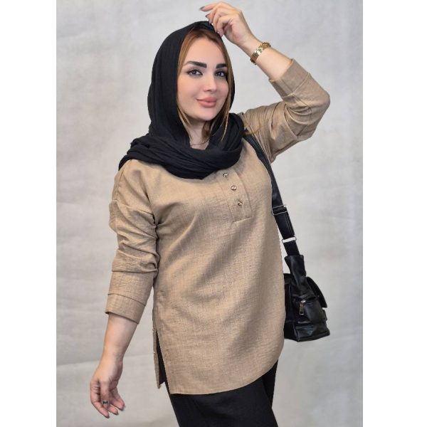 تونیک صوفیا بغل دکمه - مانتو پاتریس رشت