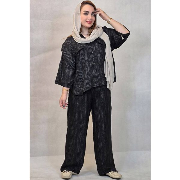 ست شومیز شلوار گازوئیلی - مانتو پاتریس رشت