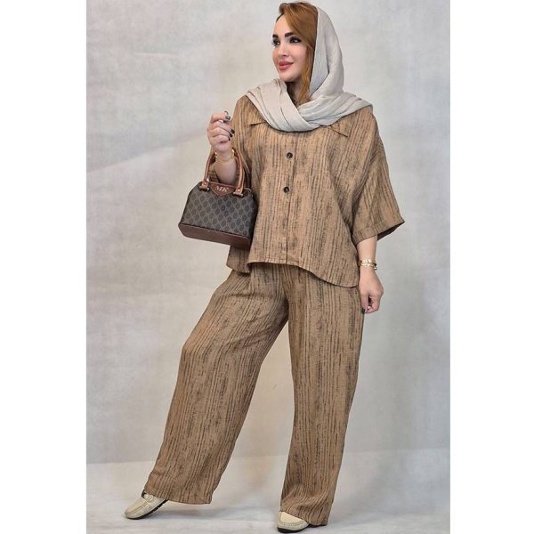 ست شومیز شلوار گازوئیلی