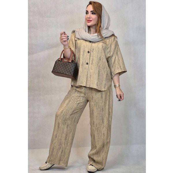 ست شومیز شلوار گازوئیلی