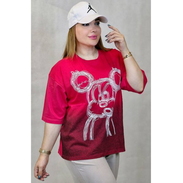 تیشرت باکسی میکی موس - مانتو پاتریس رشت