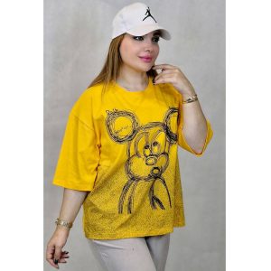 تیشرت باکسی میکی موس - مانتو پاتریس رشت