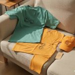 تیشرت کراپ ایموجی نخ پنبه