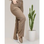 شلوار بگ کتان بنگال 2 دکمه - مانتو پاتریس رشت