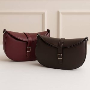 کیف تک سگک چرم رنگ - مانتو پاتریس رشت