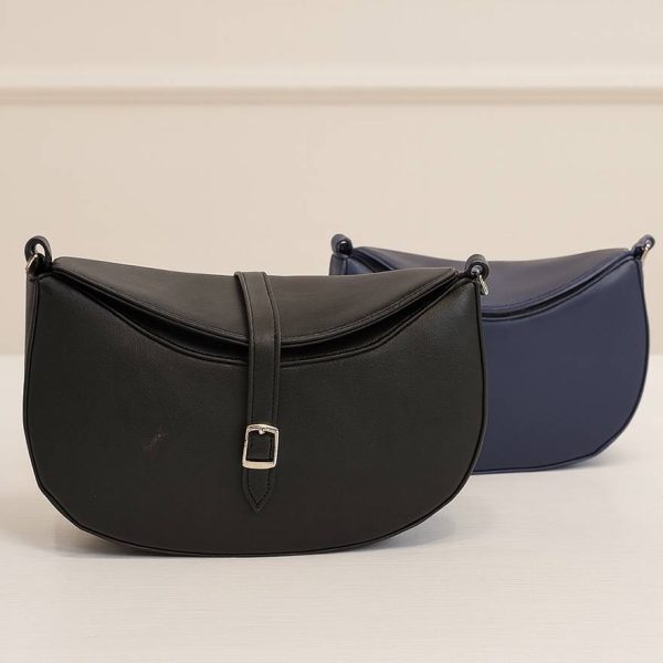 کیف تک سگک چرم رنگ - مانتو پاتریس رشت