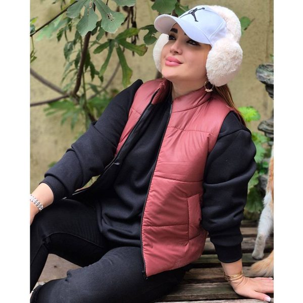 پافر زیپی کراپ رنگی - مانتو پاتریس رشت