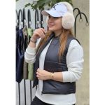 پافر زیپی کراپ رنگی - مانتو پاتریس رشت