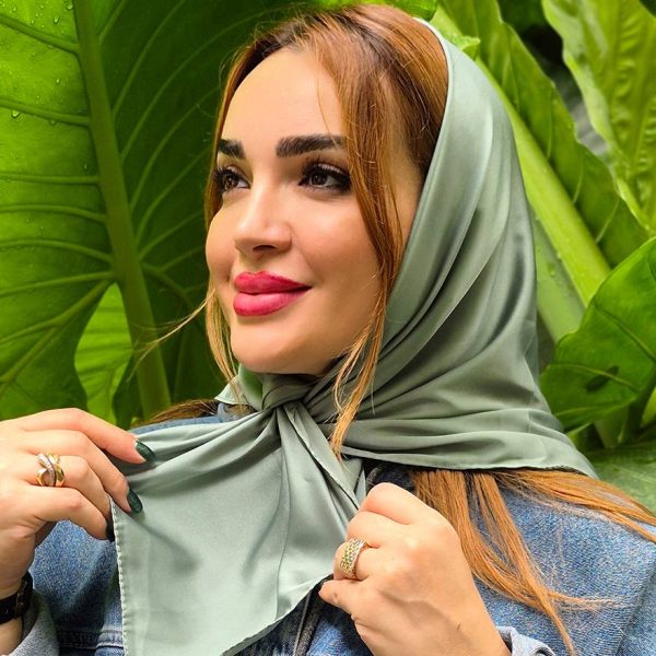 4600040-4 مینی اسکارف ساتن