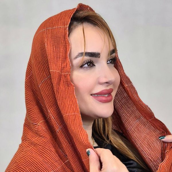 4600045-6 شال وارداتی چهارخونه - مانتو پاتریس رشت