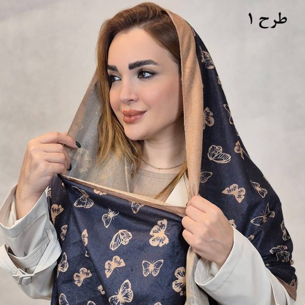 شال مخمل طرحدار - مانتو پاتریس رشت