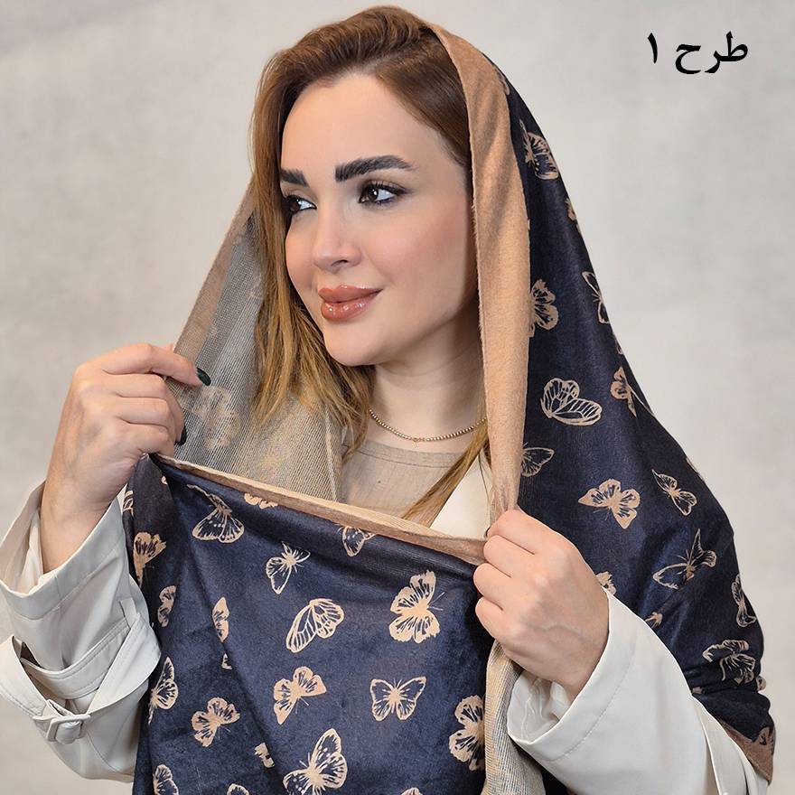 شال مخمل طرحدار - مانتو پاتریس رشت