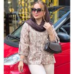شومیز گلدار تک جیب - مانتو پاتریس رشت