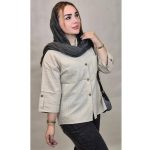 شومیز شنل آستین پاکتی