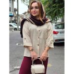 شومیز شنل تک جیب - مانتو پاتریس رشت