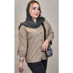 شومیز شنل آستین پاکتی - مانتو پاتریس رشت