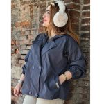 بارانی 4 دکمه تی سی کلاهدار