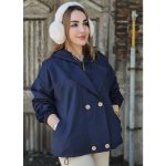 بارانی 4 دکمه تی سی کلاهدار