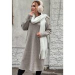 کفتان بغل چاک بافت - مانتو پاتریس رشت