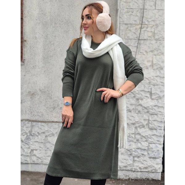 کفتان بغل چاک بافت - مانتو پاتریس رشت