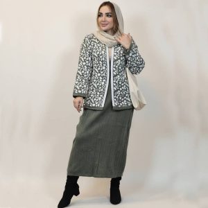 ست کت دامن پلنگی - مانتو پاتریس رشت