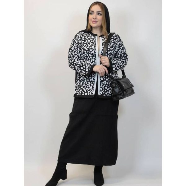 ست کت دامن پلنگی - مانتو پاتریس رشت