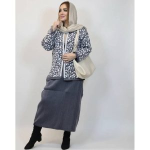 ست کت دامن پلنگی - مانتو پاتریس رشت