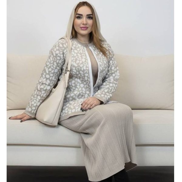 ست کت دامن پلنگی - مانتو پاتریس رشت