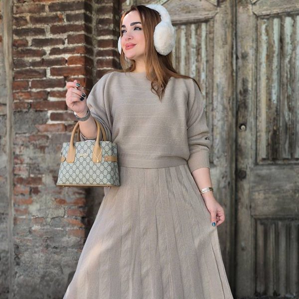 ست بلوز دامن بافت - مانتو پاتریس رشت