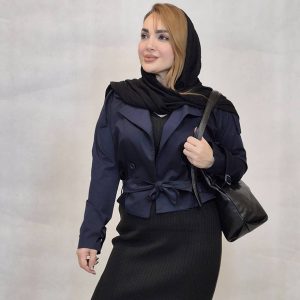 کت کراپ کتان زارا - مانتو پاتریس رشت