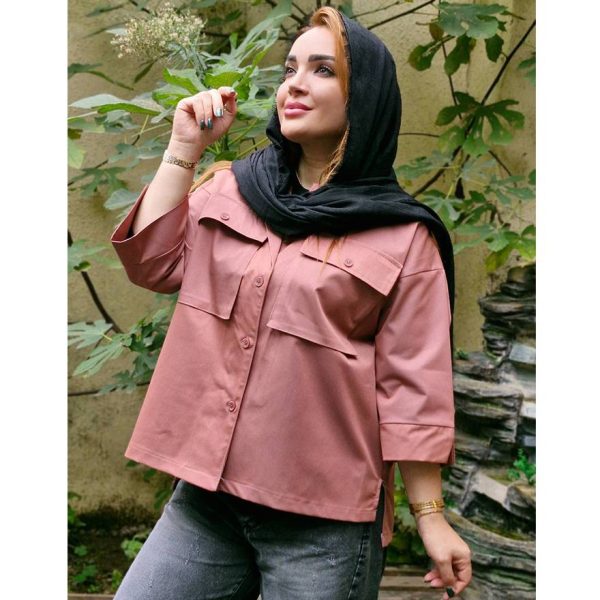 بارانی کتان زارا دو جیب - مانتو پاتریس رشت